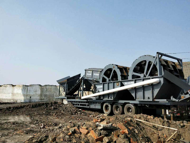 移動破碎制砂洗沙設備 移動破碎制砂洗沙設備