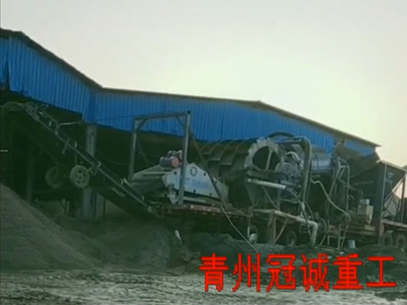 石粉洗沙機－洗石粉設備移動式還是固定式好？移動石粉洗砂機價格