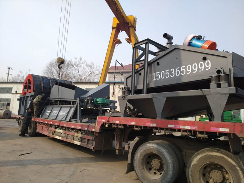 移動石粉洗沙機 移動石粉洗沙機