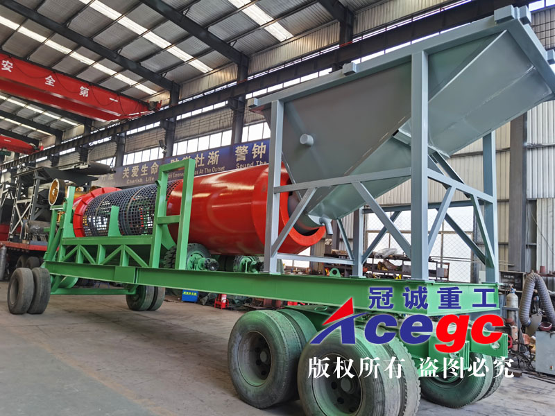 車載移動式洗砂機(jī)
