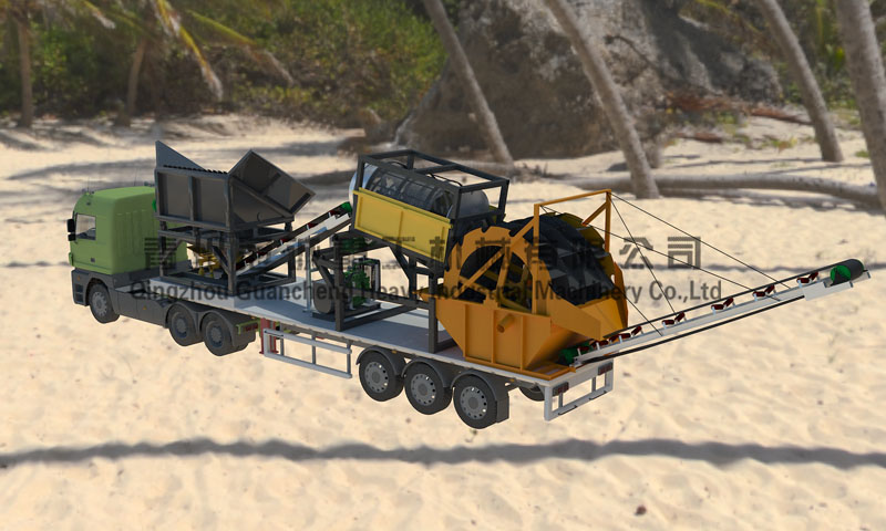 移動洗沙機(jī) 移動洗沙機(jī)
